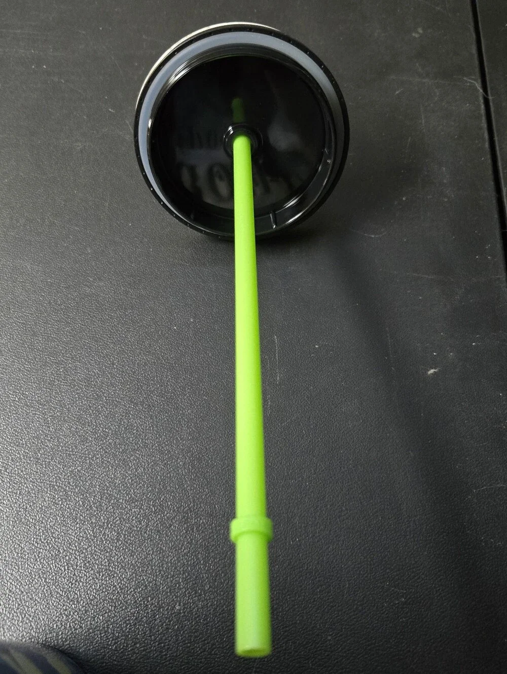 Glow-in-the-Dark Halloween Pumpkin Alien Starbucks Tumbler with Green UFO Lid